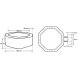 Piscina idromassaggio gonfiabile Python 5/6 Posti da esterno 195x195 Netspa Piscina idromassaggio gonfiabile Python 5/6 Posti da esterno 195x195 Netspa