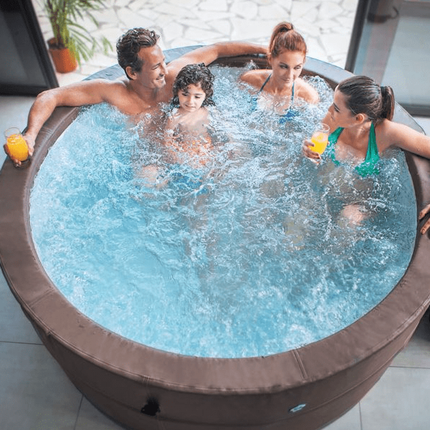 SPA Piscina idromassaggio Gonfiabile Vita Premium 6 Posti