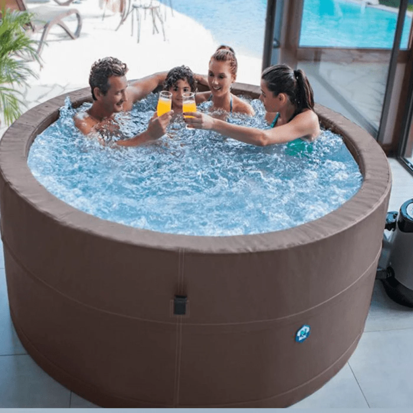 SPA Piscina idromassaggio Gonfiabile Vita Premium 6 Posti SPA Piscina idromassaggio Gonfiabile Vita Premium 6 Posti