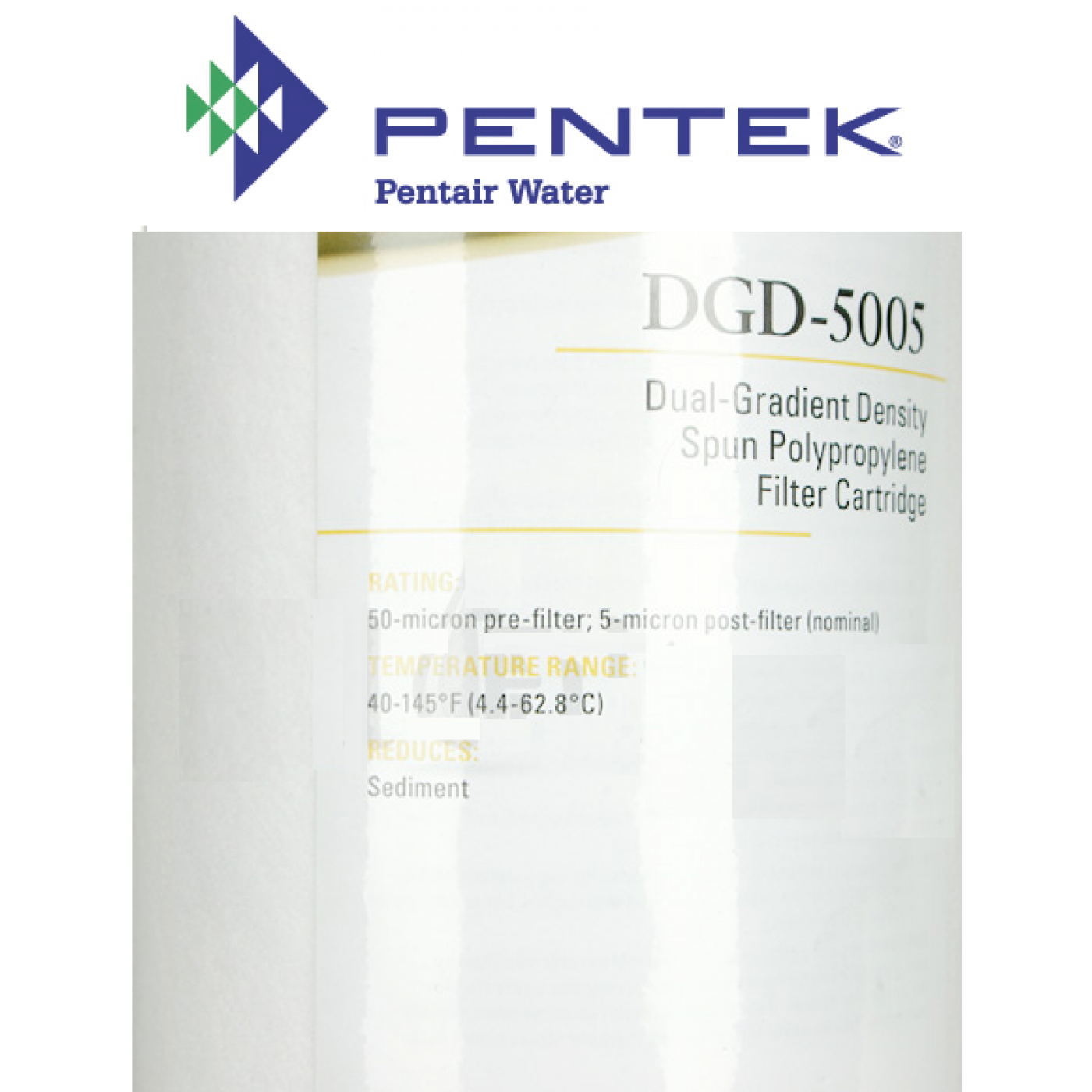 CARTUCCIA POLIPROPILENE PENTEK DGD 20" BB 50/5 MICRON 