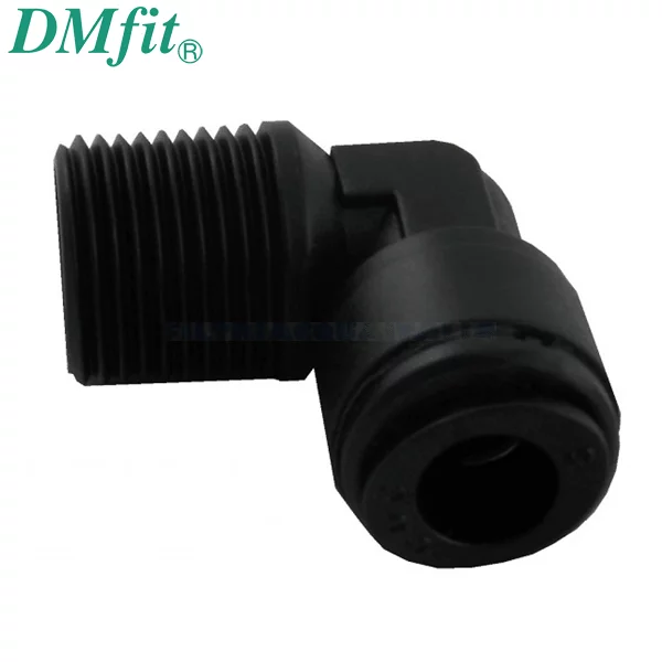 GOMITO FILETTATO 3/8" x 6 mm Tubo DMFIT AME0606M