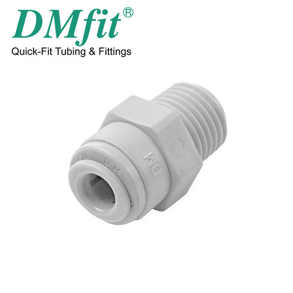 TERMINALE DIRITTO TUBO 3/8" x 3/8" FILETTO DMFIT AMC0606