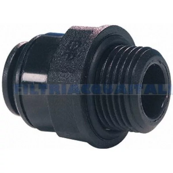 TERMINALE DIRITTO 8 mm x 1/4" JOHN GUEST PM010812E TERMINALE DIRITTO 8 mm x 1/4" JOHN GUEST PM010812E