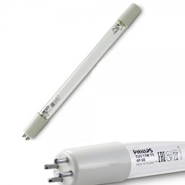 LAMPADA UV 75 WATT TUV 4P SE 4 PIN STESSO LATO LAMPADA UV 75 WATT TUV 4P SE 4 PIN STESSO LATO