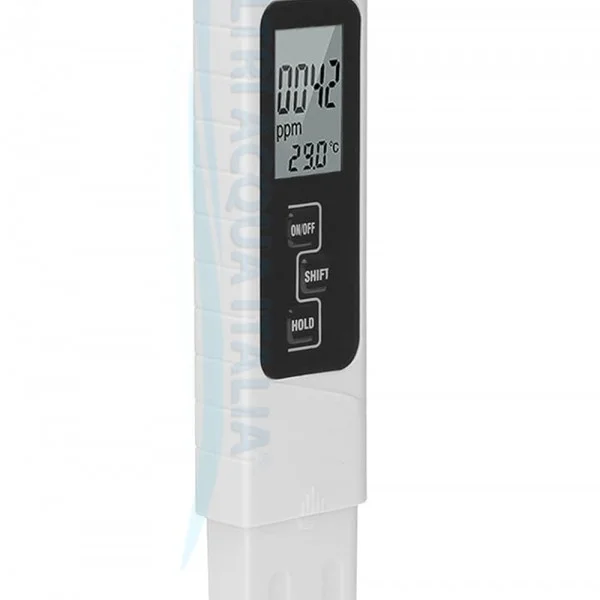 TESTER TDS CONDUCIBILITA' E TEMPERATURA MISURATORE SOLIDI DISCIOLTI