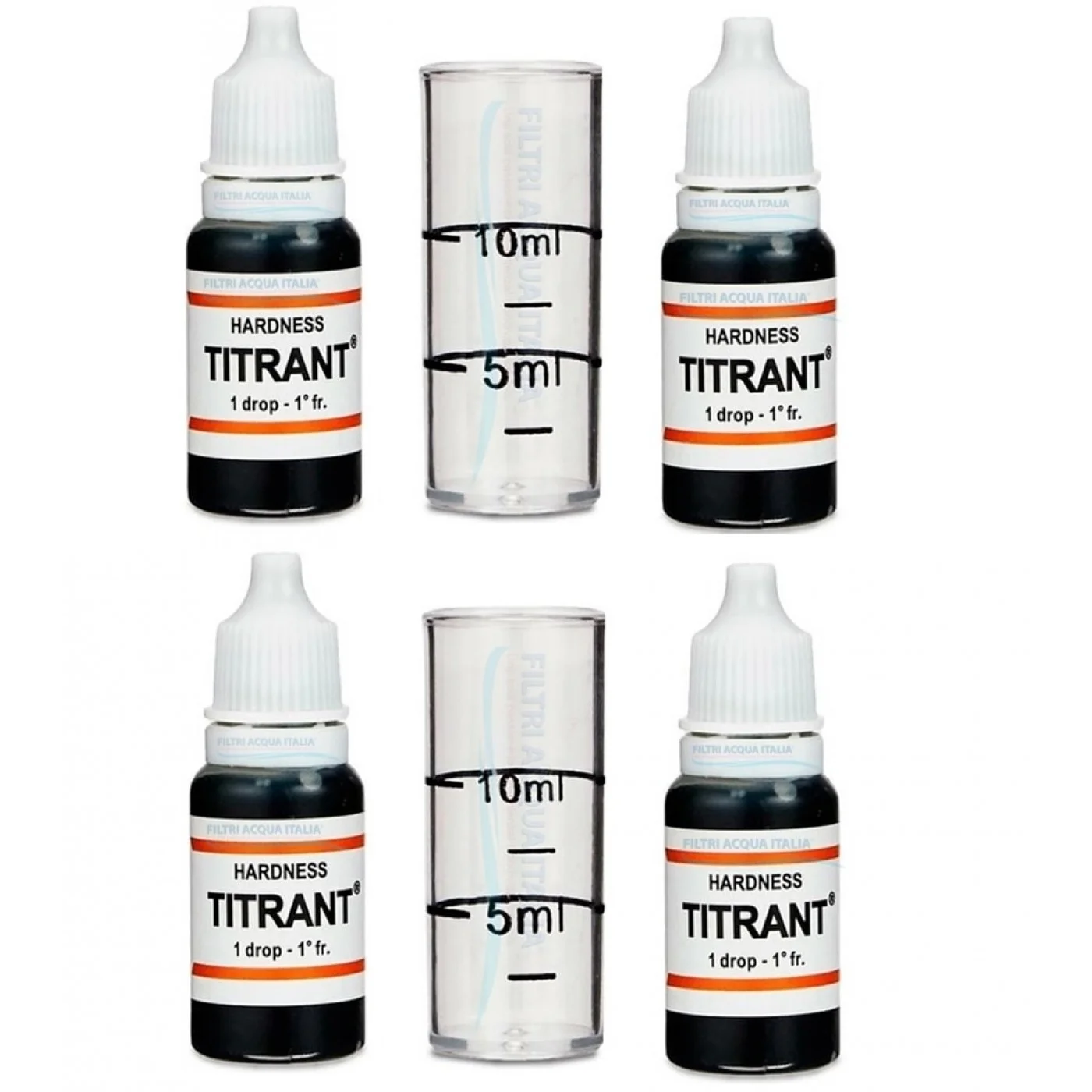 Titrant Kit Durezza Acqua Set 4 Pezzi Titrant Kit Durezza Acqua Set 4 Pezzi