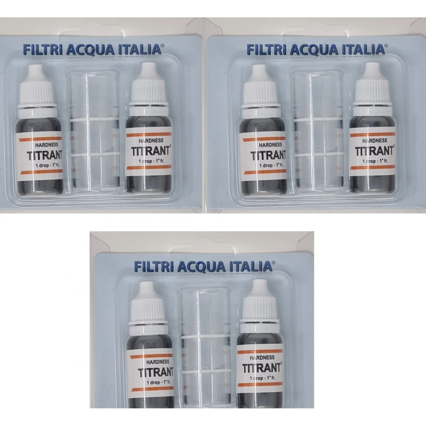 TITRANT ANALISI CALCARE MISURATORE DUREZZA ACQUA SET 6 PEZZI TITRANT ANALISI CALCARE MISURATORE DUREZZA ACQUA SET 6 PEZZI