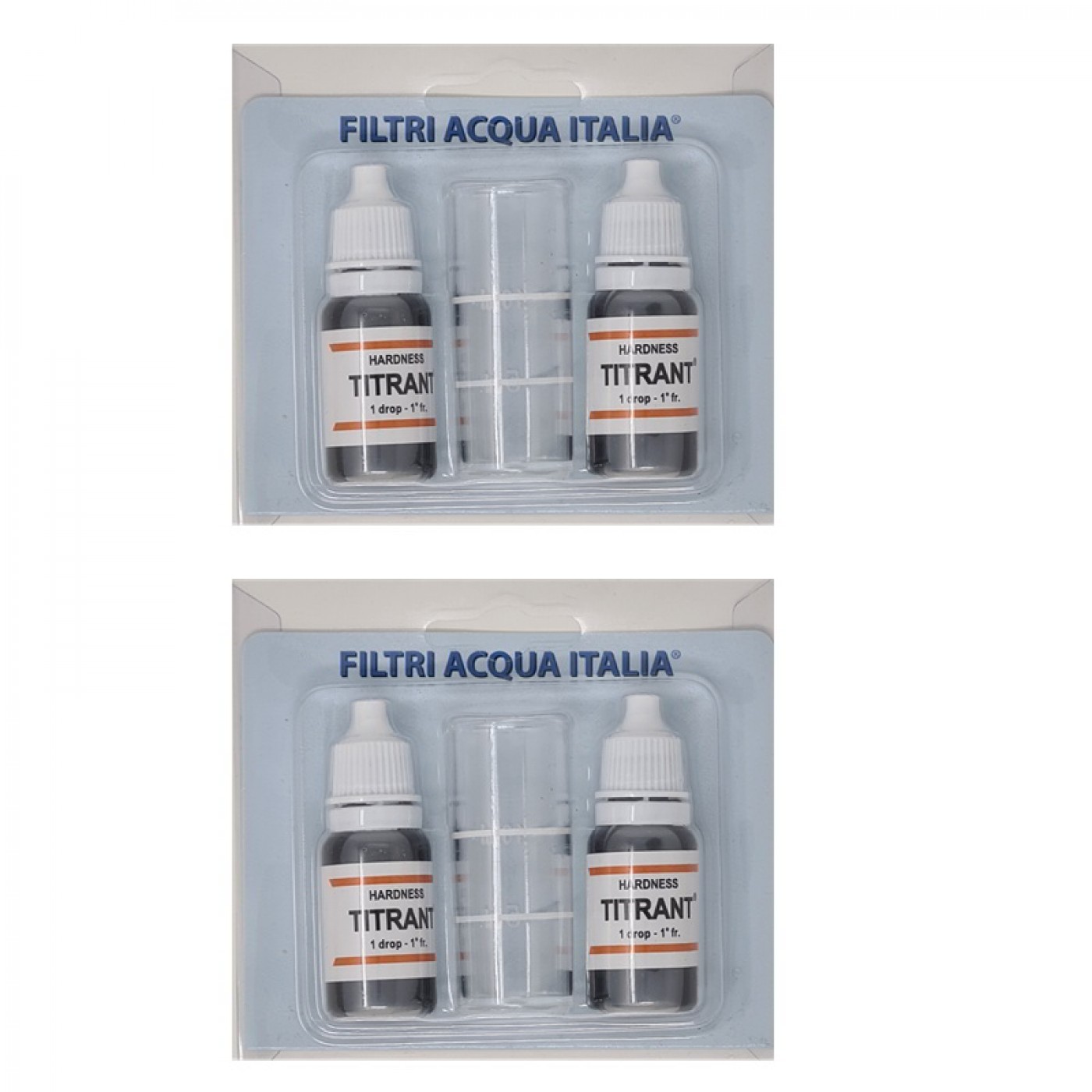 Titrant Kit Durezza Acqua Set 4 Pezzi