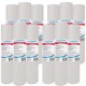 CARTUCCIA SEDIMENTI 10" micron 10 Polipropilene Set 12 Pezzi