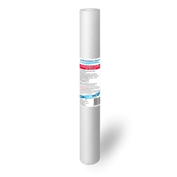 CARTUCCIA ACQUA POLIPROPILENE 20" MICRON 50