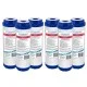 Cartuccia Carbone Attivo Granulare GAC 10" Micron 5 Set 6 Pz Cartuccia Carbone Attivo Granulare GAC 10" Micron 5 Set 6 Pz