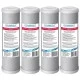 Cartucce Carbone Attivo 5 micron Set 4 Pezzi Cartucce Carbone Attivo 5 micron Set 4 Pezzi