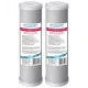 Cartuccia Carbone Attivo CTO: Qualità e Filtrazione Efficace 5 micron Set 2 Pezzi Cartuccia Carbone Attivo CTO: Qualità e Filtrazione Efficace 5 micron Set 2 Pezzi