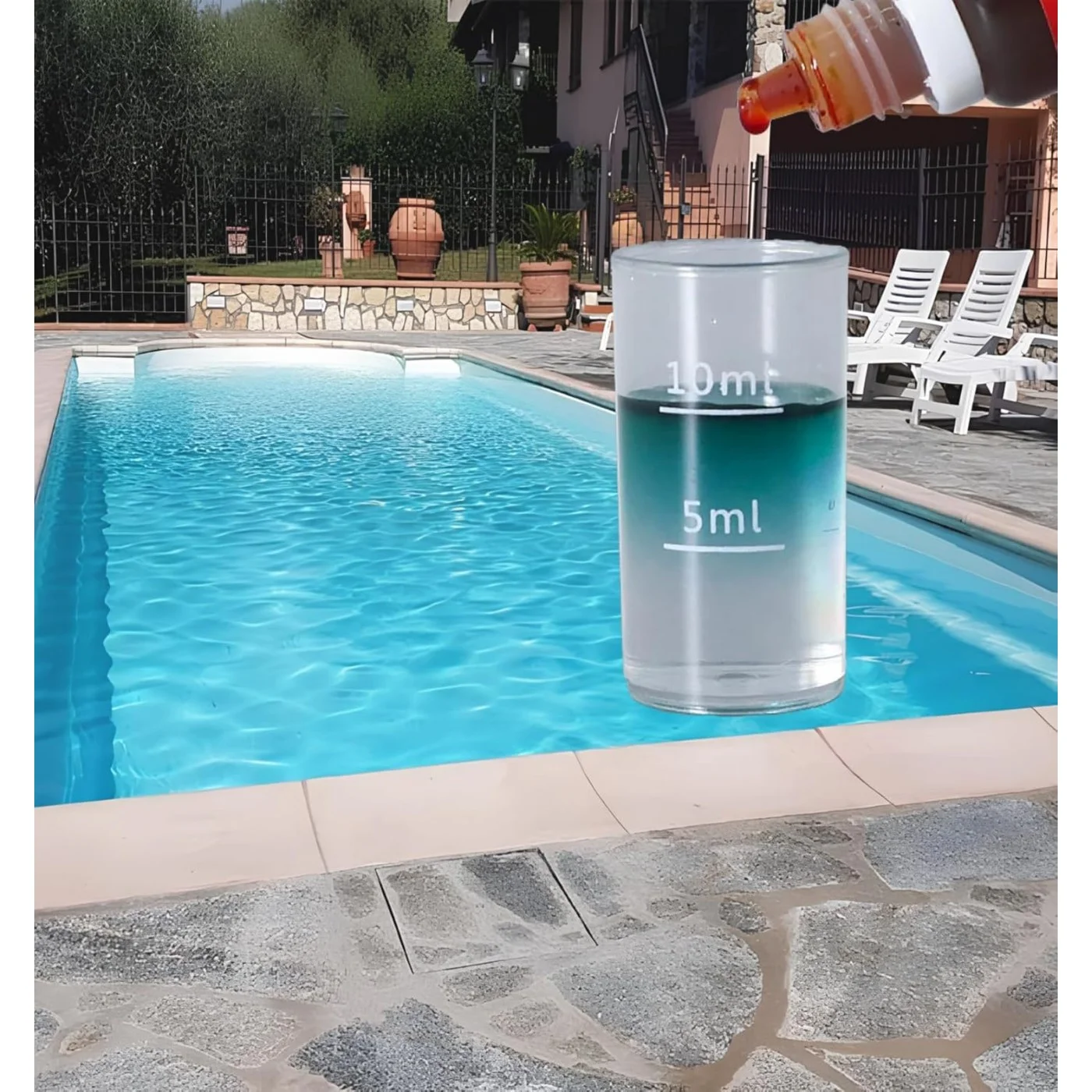 Misuratore ph per Test acqua del ph Set 4 Pezzi