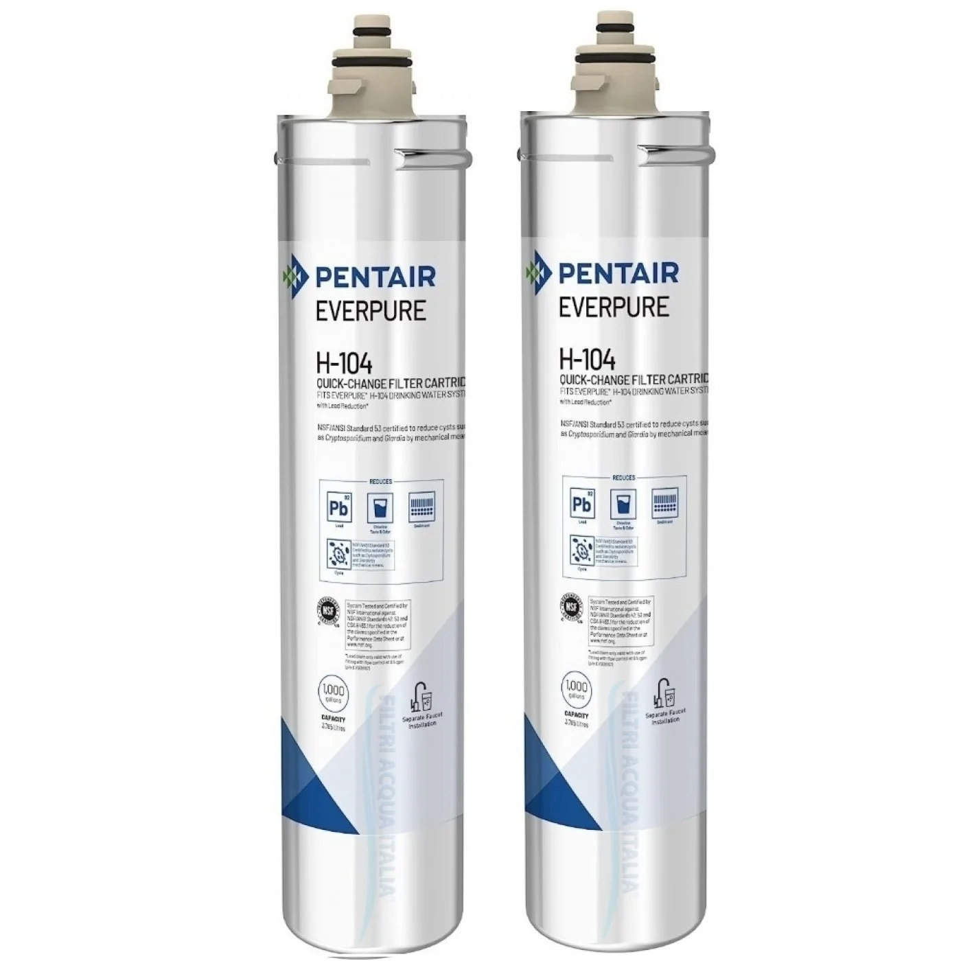 EVERPURE H104 EV9612-16 Set 2 Pezzi EVERPURE H104 EV9612-16 Set 2 Pezzi