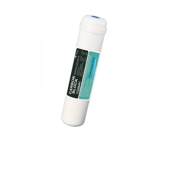 FILTRO T33 IN LINE CARBON BLOCK 2,5” X 11” ATTACCO 1/4” FILTRO T33 IN LINE CARBON BLOCK 2,5” X 11” ATTACCO 1/4”