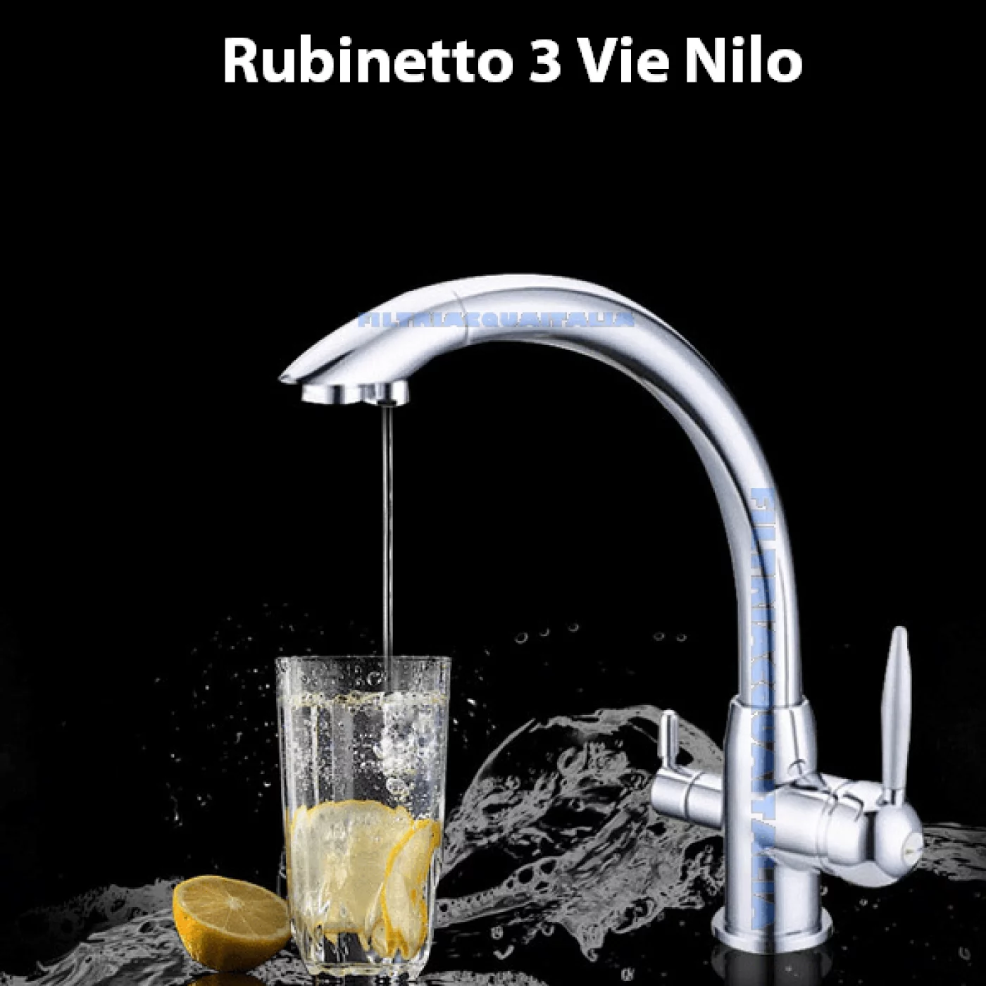 RUBINETTO A 3 VIE PER DEPURATORE ACQUA NILO RUBINETTO A 3 VIE PER DEPURATORE ACQUA NILO