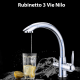 RUBINETTO A 3 VIE PER DEPURATORE ACQUA NILO