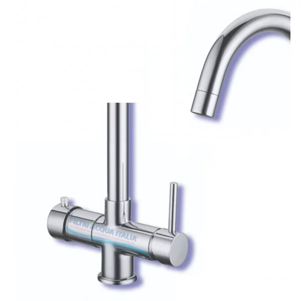 RUBINETTO A 5 VIE CROMATO PER DEPURATORE ACQUA DELUXE RUBINETTO A 5 VIE CROMATO PER DEPURATORE ACQUA DELUXE