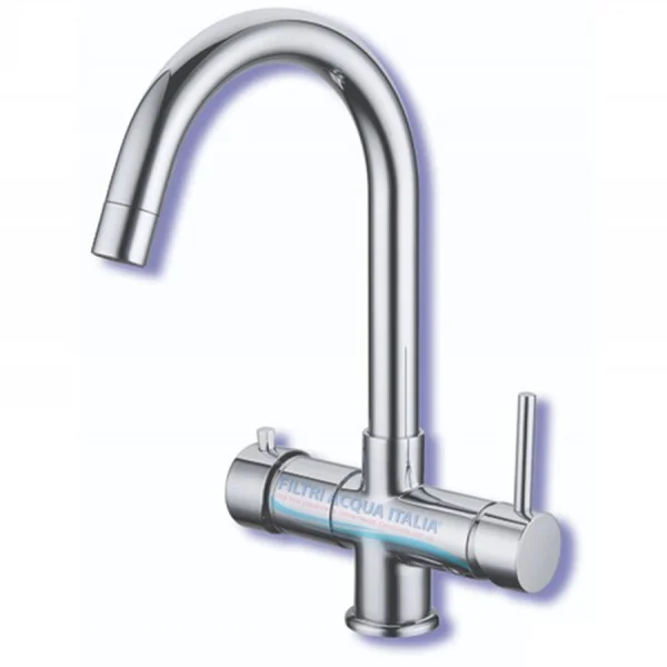 RUBINETTO A 5 VIE CROMATO PER DEPURATORE ACQUA DELUXE