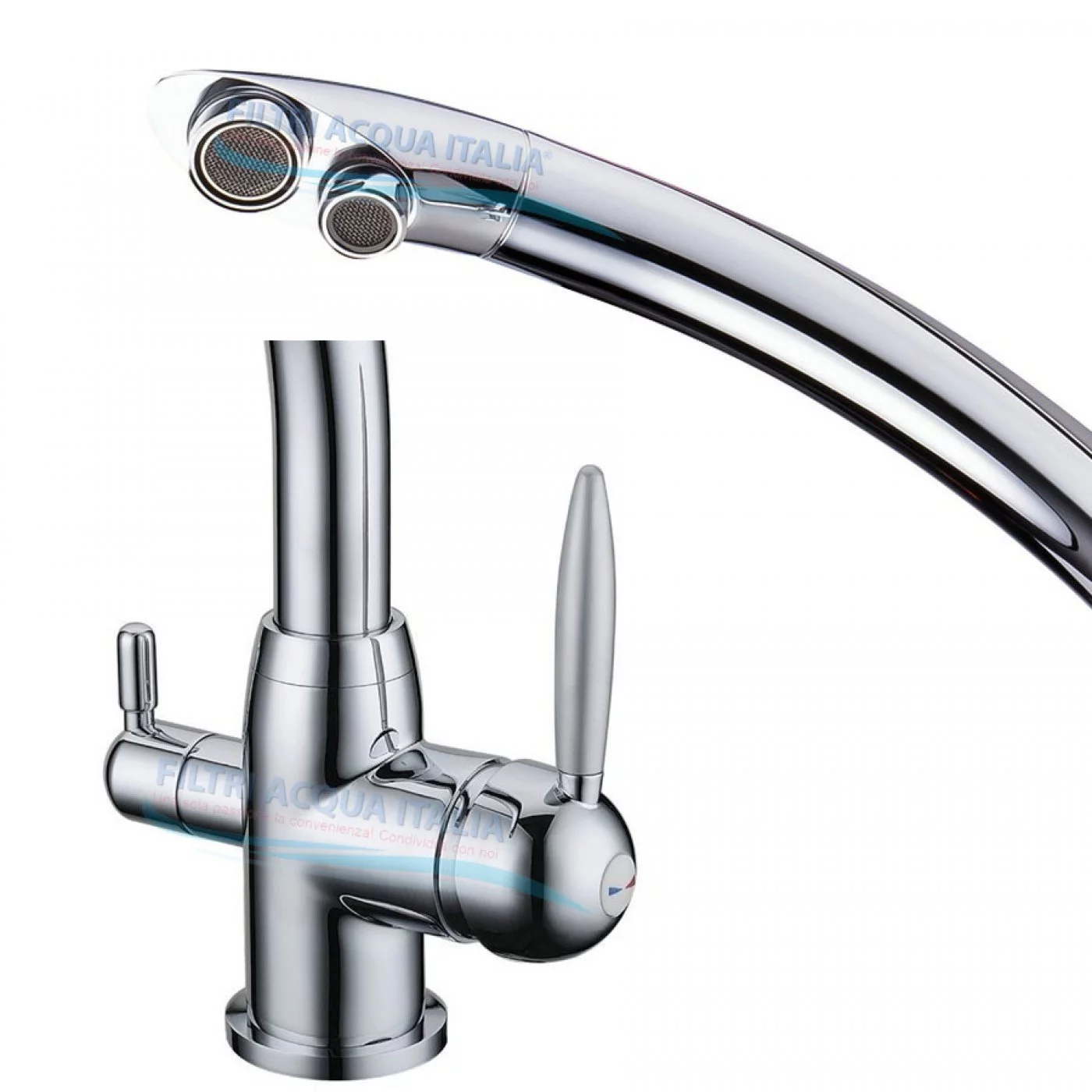RUBINETTO A 3 VIE PER DEPURATORE ACQUA NILO RUBINETTO A 3 VIE PER DEPURATORE ACQUA NILO
