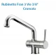 RUBINETTO 3 VIE FRAN PER DEPURATORE ACQUA RUBINETTO 3 VIE FRAN PER DEPURATORE ACQUA