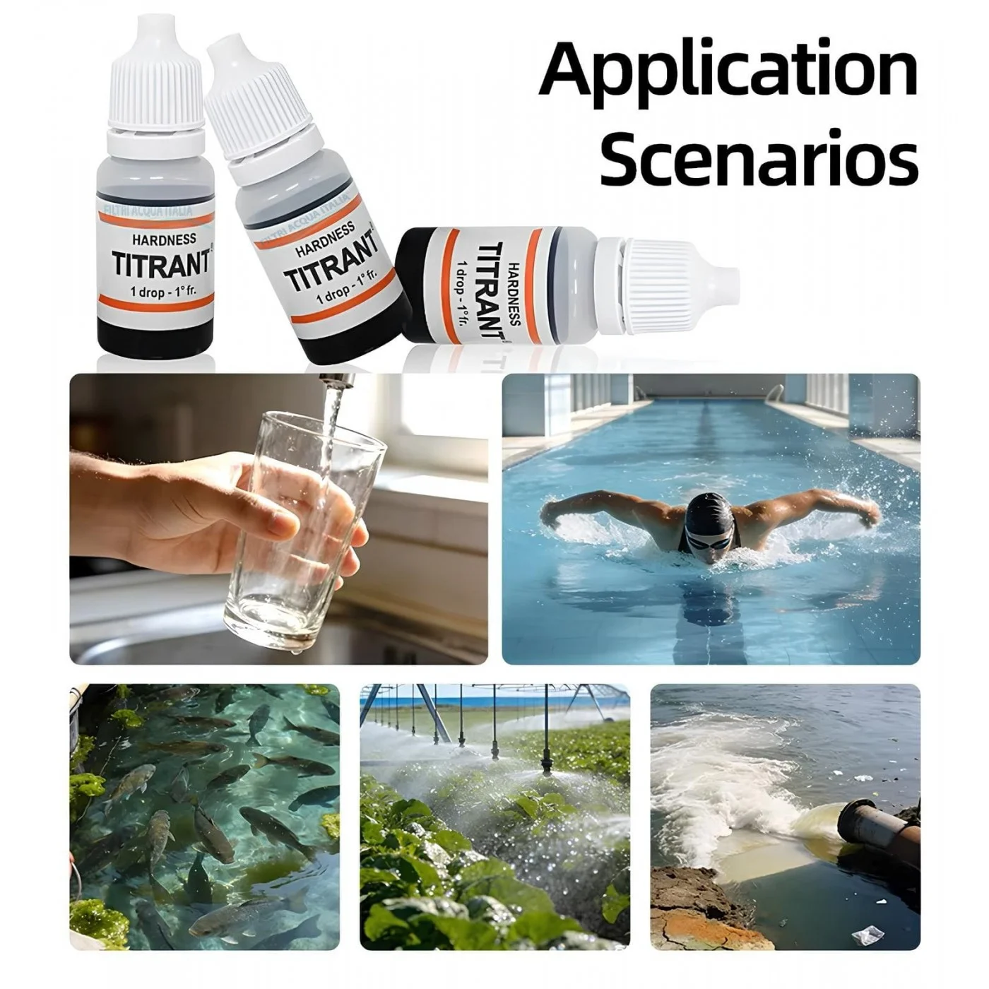 KIT ANALISI DUREZZA ACQUA TITRANT SET 2 PEZZI KIT ANALISI DUREZZA ACQUA TITRANT SET 2 PEZZI